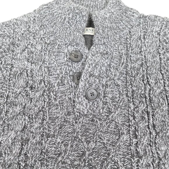 BLARNEY Heritage Irish Cable Knit Kieran Sweater Men's Small Slim Fit Wool Blend - Picture 9 of 12